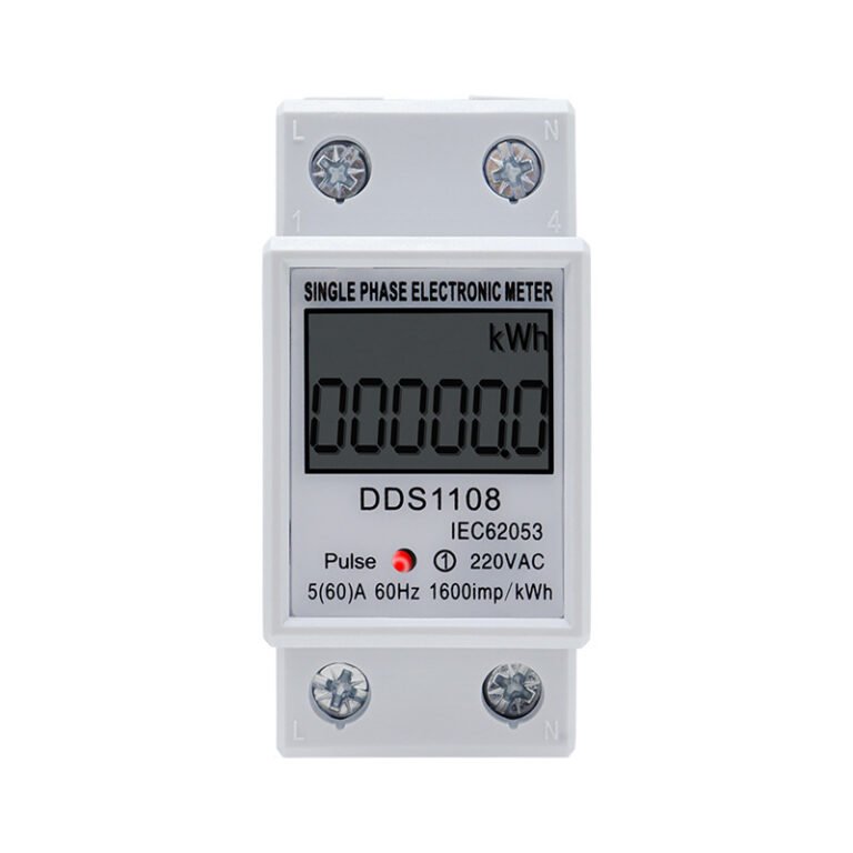 DDS1108 single-phase DIN rail energy meter