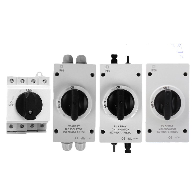 PV DC isolator switch product range