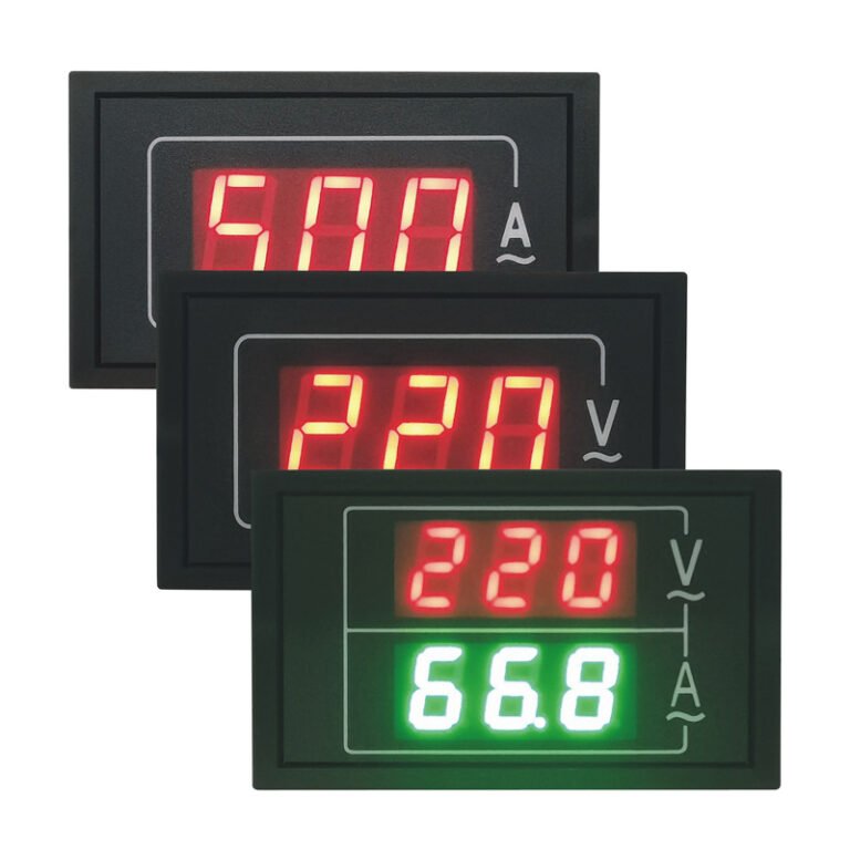 D85 AC digital voltage and current panel meter series