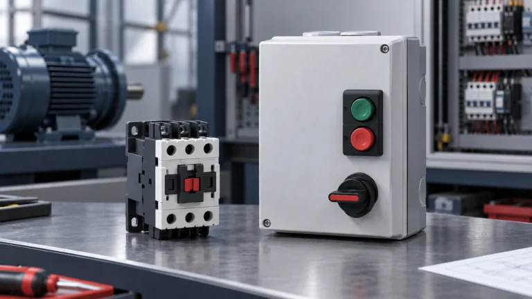 Separate generic AC contactor and enclosed motor starter forms