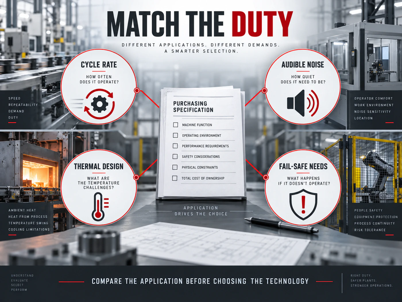 Application-duty map for choosing between an SSR and contactor